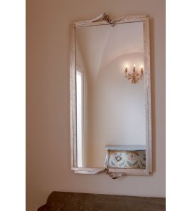 Gentry Home Amy Lustro ścienne 120x59 cm wykończenie Ivory lacquer 10-035
