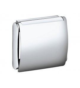 Keuco Plan Uchwyt na Papier Toaletowy z Klapką, Aluminium/Chrom 14960170000