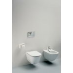Laufen Lua Zestaw Miska WC ścienna ADVANCED 36x52 cm RIMLESS z deską wolnoopadającą biała H 866080 000 000 1