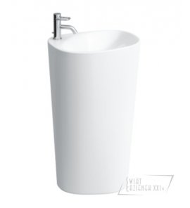 Laufen Palomba Monolityczna umywalka przyścienna 90 cm biała H 811804 000 109 1