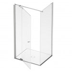 Simas Kabina prysznicowa W-IN szkło bezbarwne 0,8 cm drzwi z prawej 100x80x200 cm WB1080D