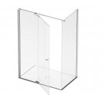 Simas Kabina prysznicowa W-IN szkło bezbarwne 0,8 cm drzwi z prawej 120x80x200 cm WB1280D