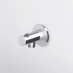 Zucchetti Uchwyt słuchawki prysznicowej z przyłączem węża chrom Z93933