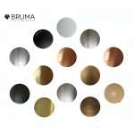 Bruma Coral Bateria umywalkowa jednootworowa z korkiem Click-Clack Chrom 1940130CR