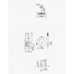 Bruma Lusa Zestaw natryskowy podtynkowy z deszczownicą Ø 250 mm Chrom 1015611CR