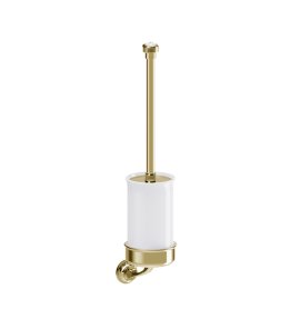 Burlington Guild Szczotka WC gold GU025G