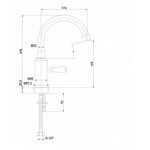 Burlington Mono Bateria umywalkowa chrom T64