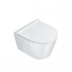 Catalano Zero Miska WC wisząca Newflush 46x35 cm z deską wolnoopadającą slim biała 1VSZ46R00