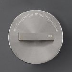 CEA BAR Mieszacz termostatyczny ścienny element zewnętrzny Satin Stainless Steel TRM10S