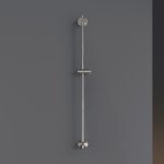 CEA Drążek prysznicowy z stożkowym uchwytem do słuchawki prysznicowej Satin Stainless Steel FRE73S