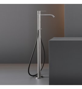 CEA Innovo Bateria wannowa wolnostojąca ze słuchawką i wężem element zewnętrzny Satin Stainless Steel INV61BKS