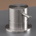 CEA Milo360 Przełącznik jednootworowy 2/3-drożny Satin Stainless Steel DEV04S