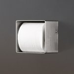 CEA Neutra Uchwyt na papier toaletowy ścienny Satin Stainless Steel NEU13S