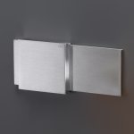 CEA Regolo Mieszacz progresywny ścienny element zewnętrzny Satin Stainless Steel REG30S