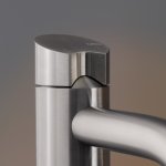 CEA Ziqq Bateria wannowa wolnostojąca ze słuchawką i wężem element zewnętrzny Satin Stainless Steel ZIQ51BKS