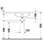       Duravit Starck 3 Umywalka 53x36,5 biały 0305490000 W MAGAZYNIE!!