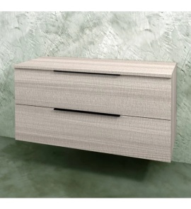 Flaminia Box Szafka wisząca z 2 szufladami 95 x 37 cm OJ Bianco BX432