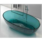 Galatea Design Anette Wanna wolnostojąca Resinmood 170x85 Sea Blue GDFU1052CQSB