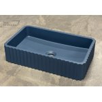    Galatea Design Biskut Umywalka stawiana 50x30 blue matt/niebieski mat GDMR034ML W MAGAZYNIE!!