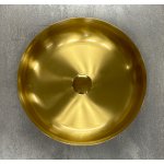   Galatea Design Bowl Umywalka stawiana Ø40 z korkiem klik-klak Brushed gold GD54602BRG W MAGAZYNIE!! BLACK FRIDAY