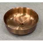   Galatea Design Bowl Umywalka stawiana Ø40 z korkiem klik-klak Brushed rose gold PVD GD54602RG W MAGAZYNIE!!