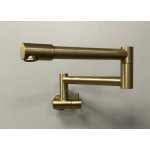   Galatea Design Cardano Bateria kuchenna składana Pot Filler brushed gold GDF826BRG W MAGAZYNIE!!