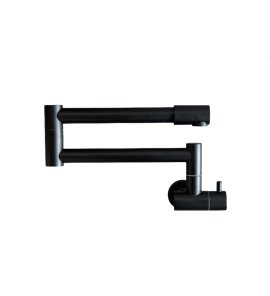   Galatea Design Cardano Bateria kuchenna składana Pot Filler matt black GDF826MB W MAGAZYNIE!! BLACK FRIDAY