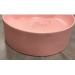 Galatea Design Palsu Umywalka stawiana na blat ∅42 cm pink matt/różowy mat GDMYN5038MP