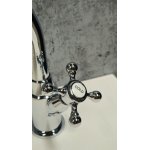   Galatea Design Retro Bateria umywalkowa chrom GDCH27CHR W MAGAZYNIE!!