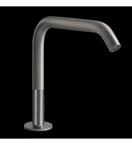 Gessi TRAME Bateria umywalkowa elektroniczna jednootworowa steel brushed 54381.239