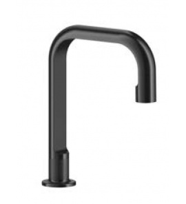 Gessi Inciso Bateria umywalkowy jednootworowa elektroniczna Black Metal Brushed PVD 58023.707