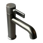 Gessi Inciso Bateria umywalkowa jednootworowa bez korka black metal brushed pvd 58002.707