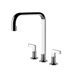 Gessi Inciso Bateria kuchenna 2-uchwytowa 3-otworowa Chrom 58701.031