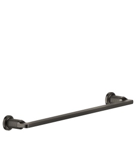 Gessi Inciso Wieszak na ręcznik 450 mm Black Metal Brushed PVD 58500.707