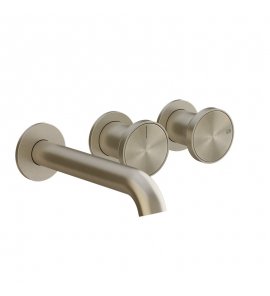 Gessi Origini Bateria wannowa 3-otworowa podtynkowa - element zewnętrzny Chrom 66042.031