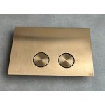 Gessi Przycisk spłukujący Warm Bronze Brushed PVD 54617.726