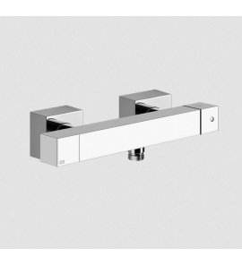 Gessi Rettangolo Bateria prysznicowa termostatyczna ścienna chrom 19431.031