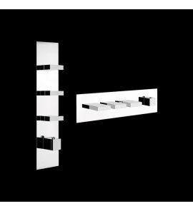 Gessi Rettangolo Bateria Wannowo-natryskowa Termostatyczna Podtynkowa chrom 43026.031 / 43026031