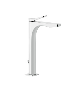 Gessi Rilievo Bateria umywalkowa jednootworowa z korkiem wysoka chrom 59003.031