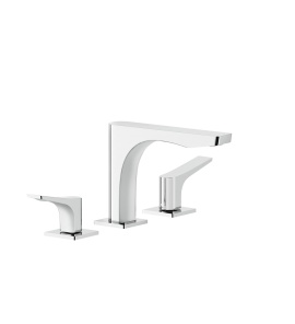 Gessi Rilievo Bateria umywalkowa 3-otworowa bez korka chrom 59012.031