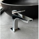 Gessi Rilievo Bateria umywalkowa jednootworowa bez korka chrom 59002.031