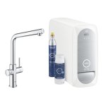   Grohe Blue Home Bateria kuchenna z filtrem stojąca StarLight chrom 31454001 WIETRZENIE MAGAZYNÓW!!