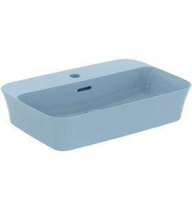 Ideal Standard Ipalyss Umywalka nablatowa 550x380 mm z przelewem Bleu poudre E2077X8