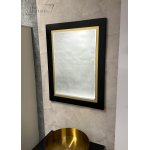 Krofam Chic Lustro 60x80 black/gold 144-0106