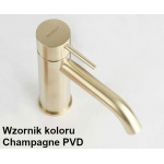 Oioli LIFE 25Z Bateria bidetowa jednouchwytowa Champagne PVD 25905Z-PVD88