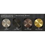 QuadroDesign Source Bateria umywalkowa brushed stainless steel 1207AS