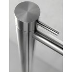 QuadroDesign Source Bateria umywalkowa wolnostojąca podtynkowa brushed stainless steel 1205/1AS