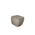 Rak Ceramika Feeling Metropolitan Deska WC slim wolnoopadająca cappuccino mat MPSC3901514