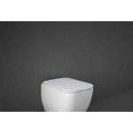 Rak Ceramika Metropolitan Deska WC wolnoopadająca slim biały połysk MESC00008
