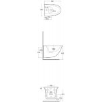 Rak Ceramika Sensation Bidet 52x38 biały połysk SENBD2101AWHA